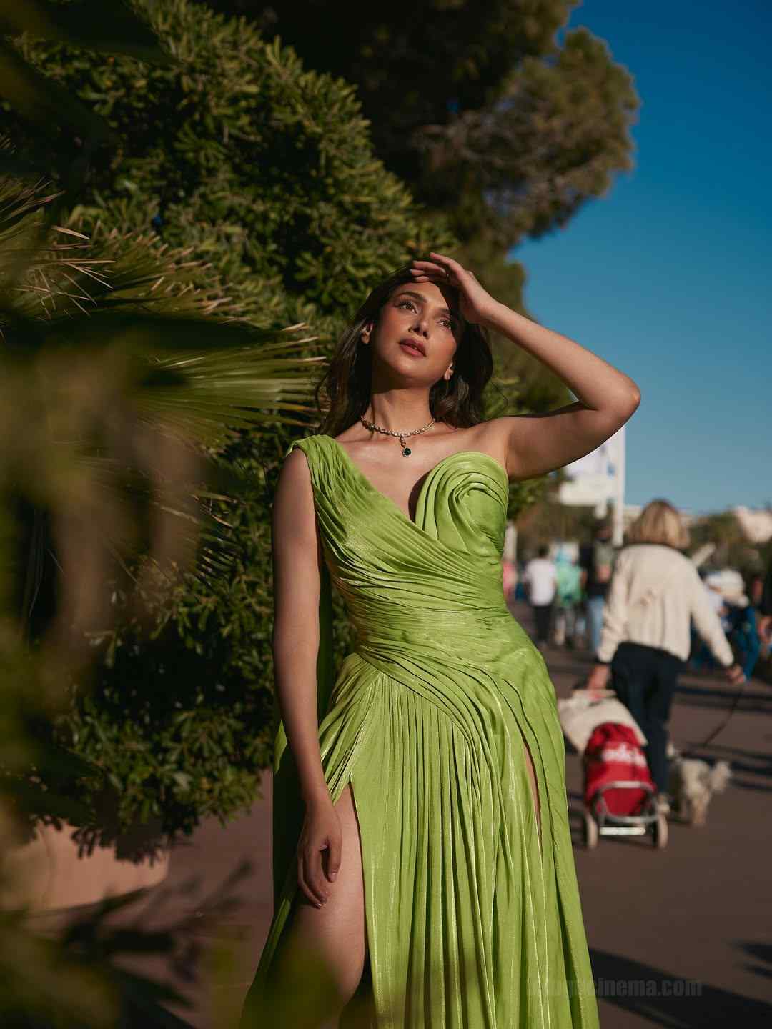 Aditi Rao Hydari at cannes 2026 neon style