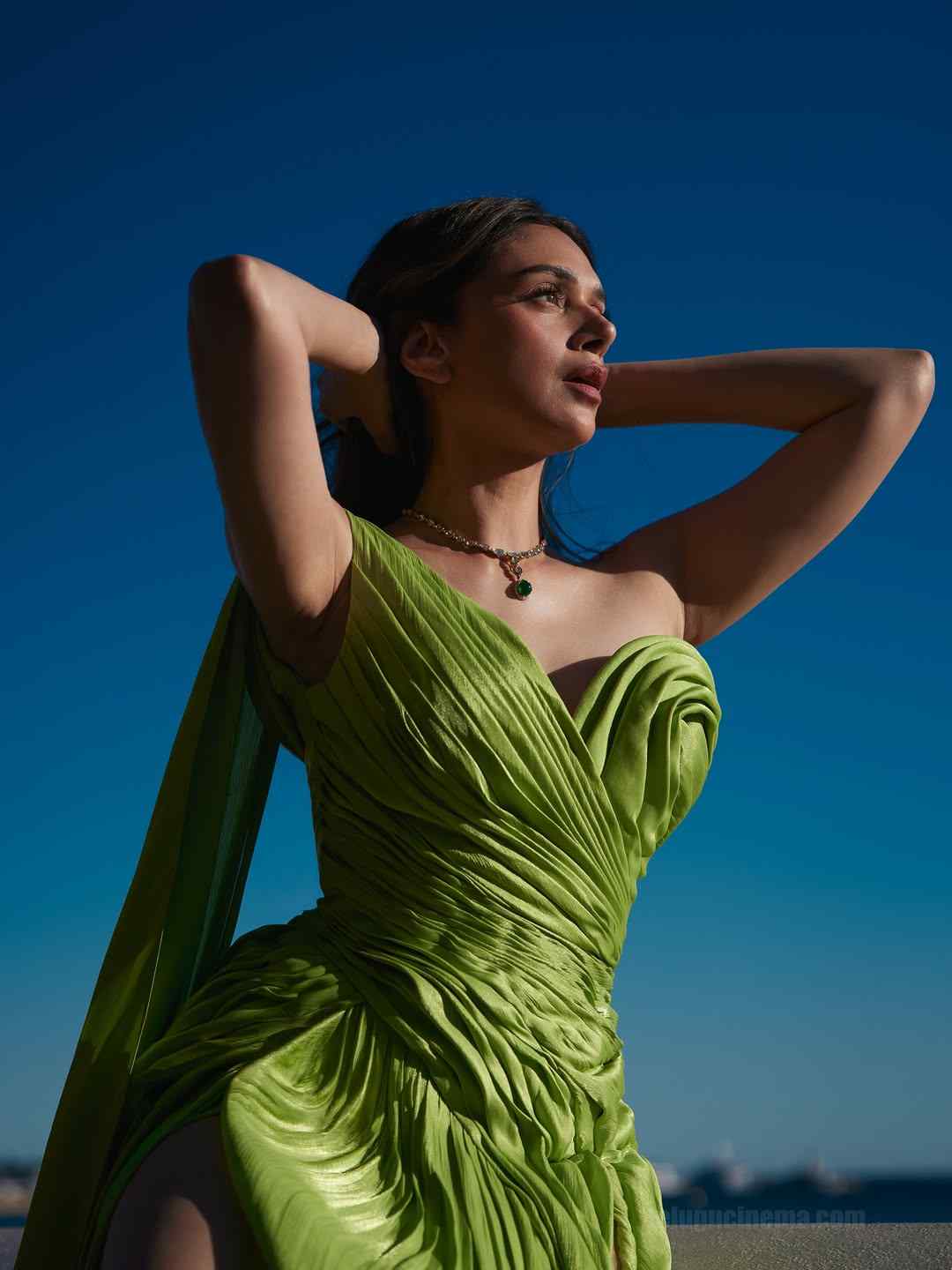 Aditi Rao Hydari at cannes 2026 neon style