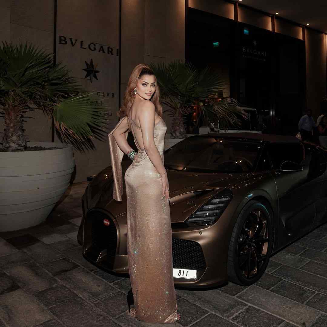 Urvashi Rautela brings glamour to BVLGARI event