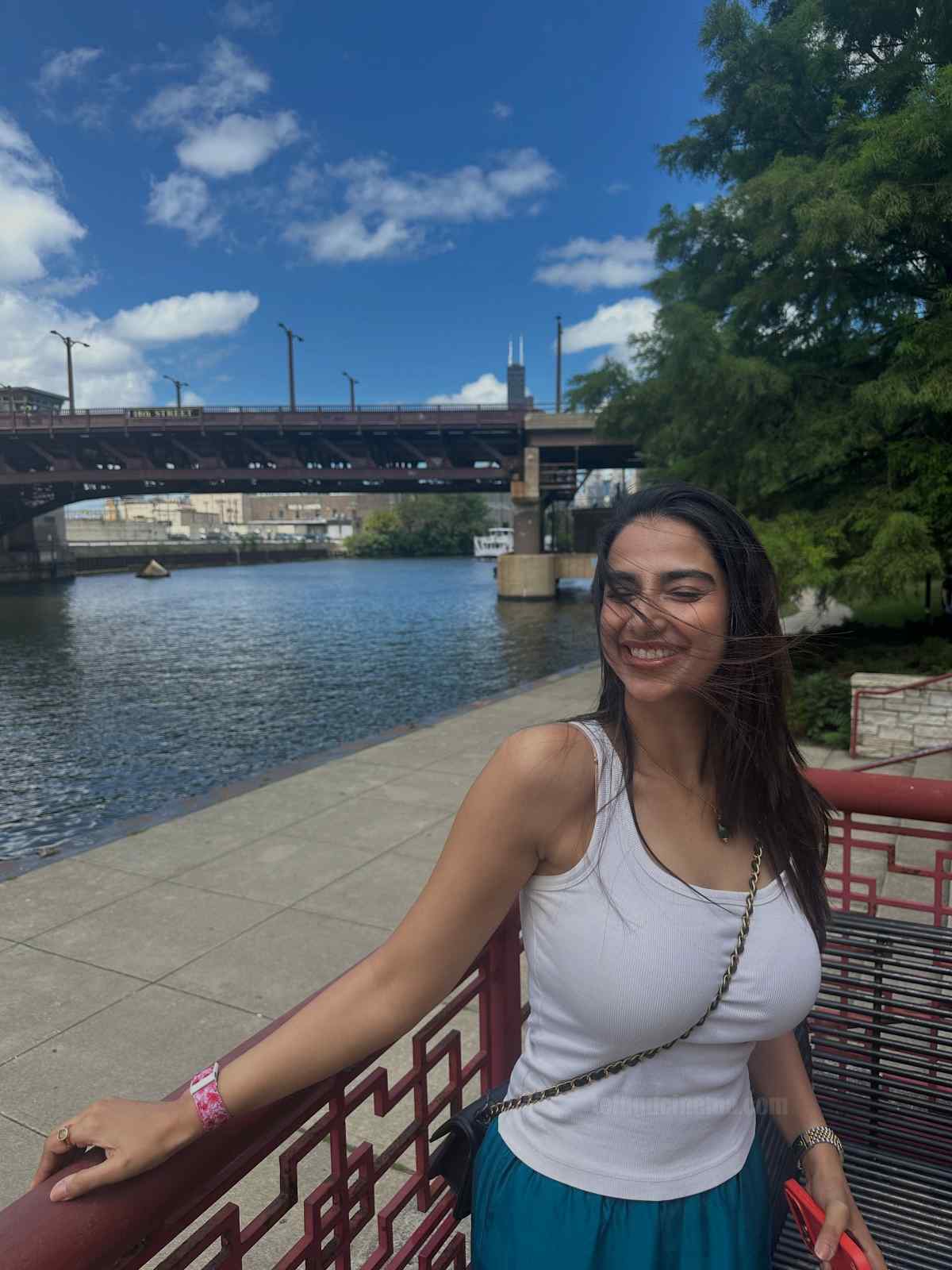 Meenakshi Chaudhary Chicago trip