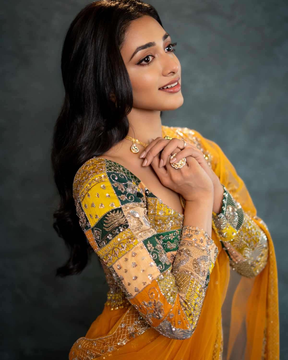 Preity Mukundhan radiates joy with her charming smile