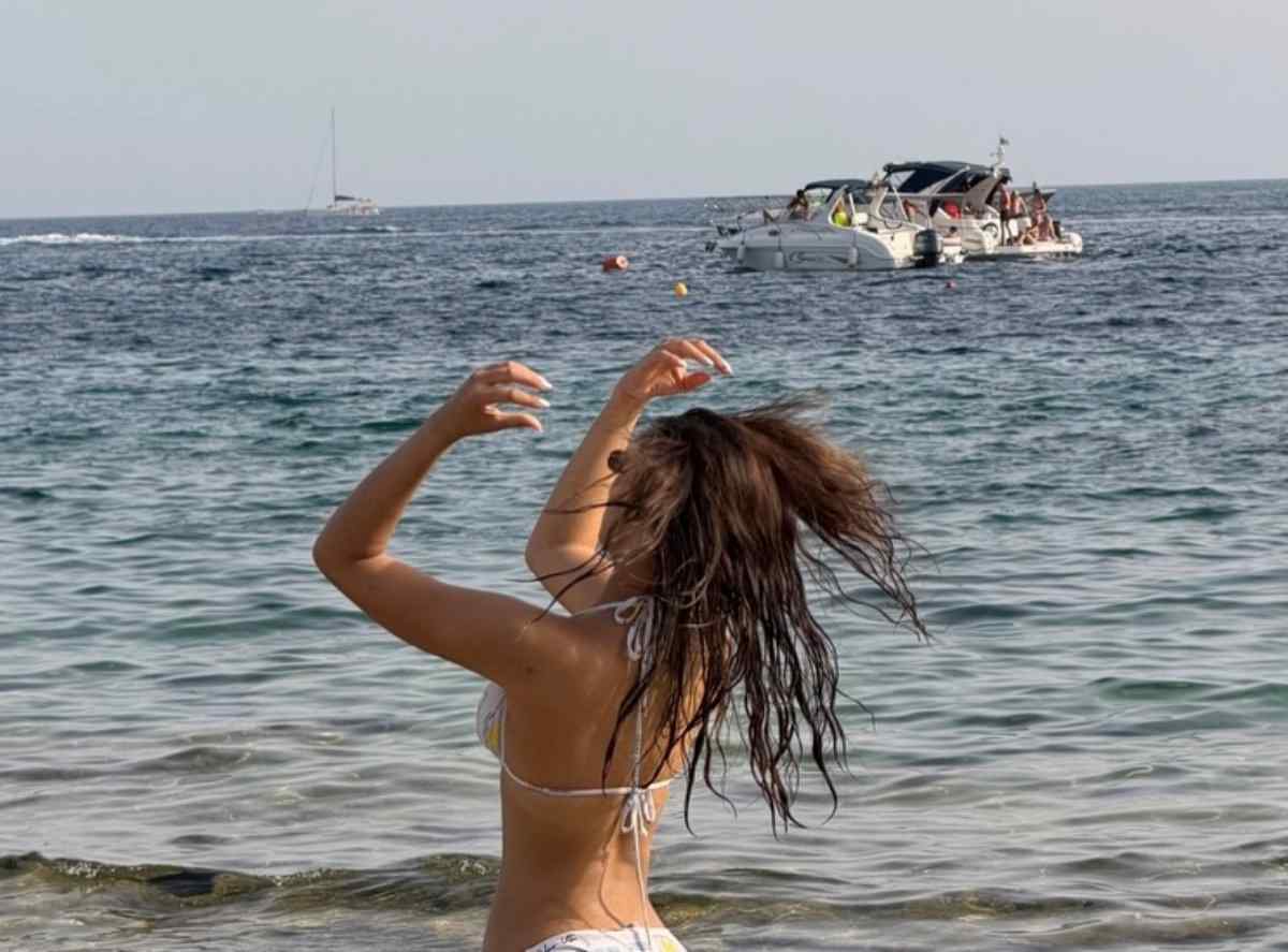Saiee Manjrekar in bikini